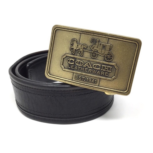 coach logo belt